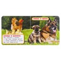Мамы и малыши. Дружинина (карт. книга 3 разв.+4 тактил. эл-та) 120х120мм Умка в кор.144шт 9785506017288 (144)