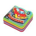Машинки (eva с пазлами 102х102мм 5 разв. 5 пазл) Умка в кор.40шт 9785506016953 (40) (40)