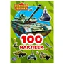 Военная техника. (Альбом 100 наклеек малый формат). 145х210мм. 4 стр. наклеек. Умка в кор.50шт 978-5-506-04697-4