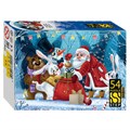 Пазл 54 "Новогодние приключения" # 71204