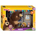 Мозаика "puzzle" 35 "Маша и Медведь (нов.)" (Анимаккорд) # 91452