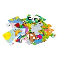 Мозаика "puzzle" 16 "Веселые зверушки. Двусторонние пазлы" (IQ step) # 87011