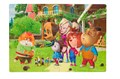Мозаика "puzzle" 4в1 "Барбоскины" (Мельница) # 92313