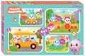 Мозаика "puzzle" 4в1 "Малышарики" (RIKI) # 92312