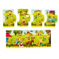 Развивающий пазл Story puzzle. Деревня # 80481