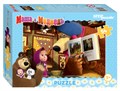 Мозаика puzzle 54 Маша и Медведь (Анимаккорд) # 71120