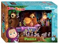 Мозаика puzzle 54 Маша и Медведь (Анимаккорд) # 71120