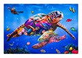 Мозаика puzzle 1456 Черепахи (Пазл в пазле) # 83506