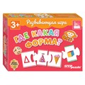 Развивающая игра "Где какая форма?" (IQ step) # 89860