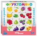 Развивающая игра из дерева Фруктомино (IQ step) # 89837