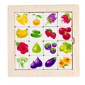 Развивающая игра из дерева Фруктомино (IQ step) # 89837
