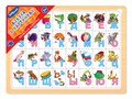 Игра из дерева Весёлая азбука. Азбука в картинках # 89003