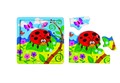 Игра из дерева Божья коровка (собираем по картинке) (Baby Step) # 89072