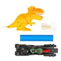 Игрушка пластик ROAD RACING автотрек с динозавром. 1 машинка, кор. Технопарк RR-TRK-157-R