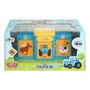 Игрушка пластик ворота+1 машинка, СИНИЙ ТРАКТОР,кор. ТЕХНОПАРК GATE-BLUTRA-PL
