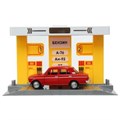 Игрушка пластик свет-звук бензоколонка С МАШИНКОЙ 21 см кор. ВАЗ-2106 Технопарк OILSTA-22PL2106-YE (48)