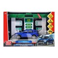 Игрушка пластик свет-звук АВТОЗАПРАВОЧНАЯ СТАНЦИЯ 21 см, С МАШИНКОЙ, кор. Технопарк OILSTA-22PLGLE-GN (48)