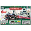 Железная дорога на бат. красная стрела, длина 148см, кор.37*23*5см ТЕХНОДРАЙВ B1930732-R